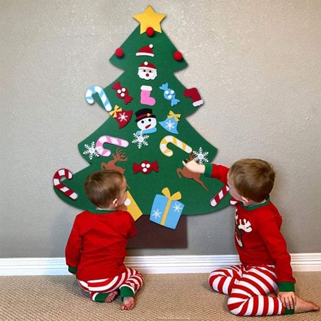 Montessori 3D DIY Felt Christmas Tree